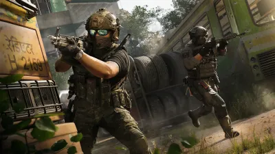 Modern Warfare 4 multiplayer battlefield artwork
