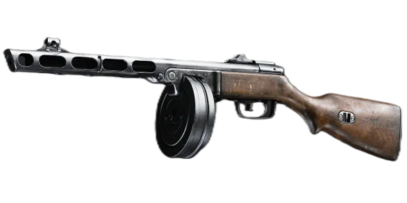 PPSH-41 weapon render