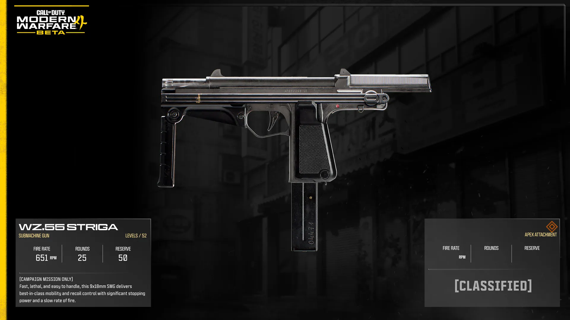 Wz. 55 Striga weapon render